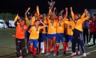 哥倫比亞7 PC足球隊獲得了在義大利舉行的世界盃的冠軍